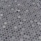 Msi Penny Round Grigio Mix SAMPLE Glazed Ceramic Mesh-Mounted Mosaic Tile ZOR-MD-0196-SAM - alternate 5